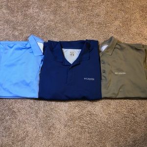 BUNDLE Columbia Vented PFG shirts 3 shirts